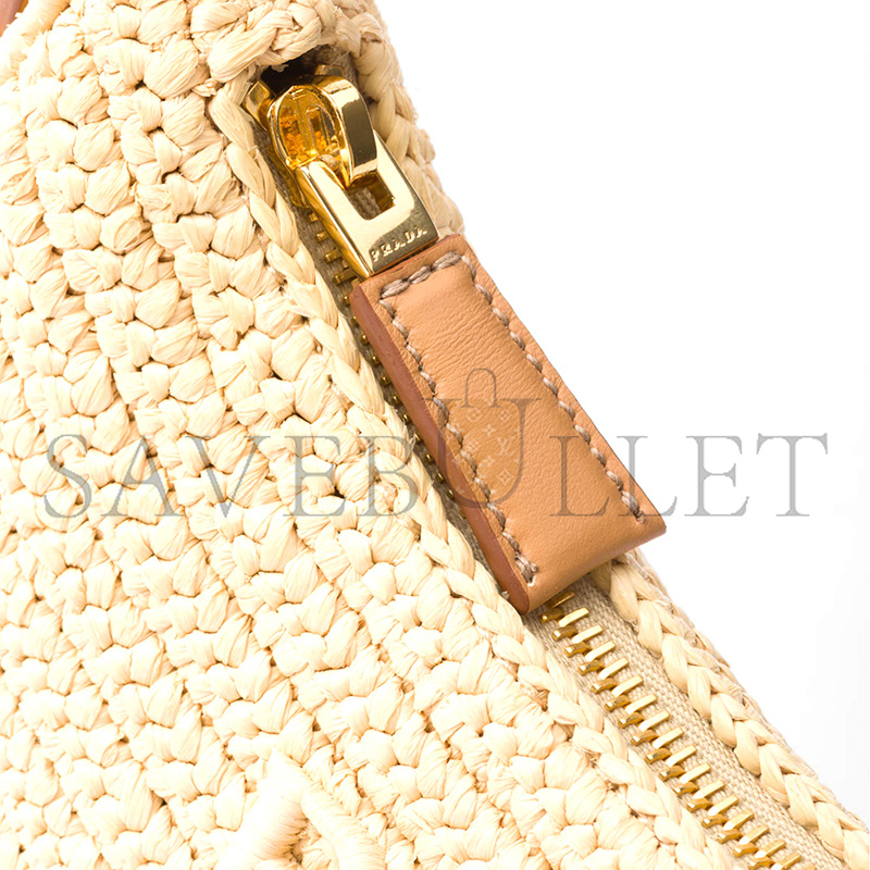 PRADA ARQUÉ CROCHET SHOULDER BAG 1BC194 (22.5*18.5*6cm) PRADA ARQUÉ CROCHET SHOULDER BAG 1BC194 (22.5*18.5*6cm)